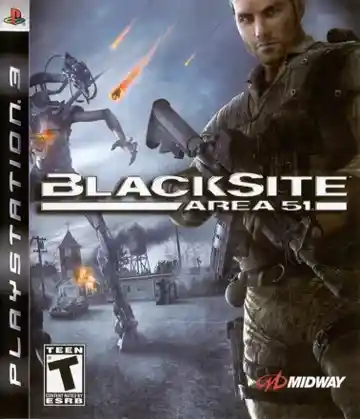 Blacksite - Area 51 (USA) (v1.10) (Disc) (Update) box cover front